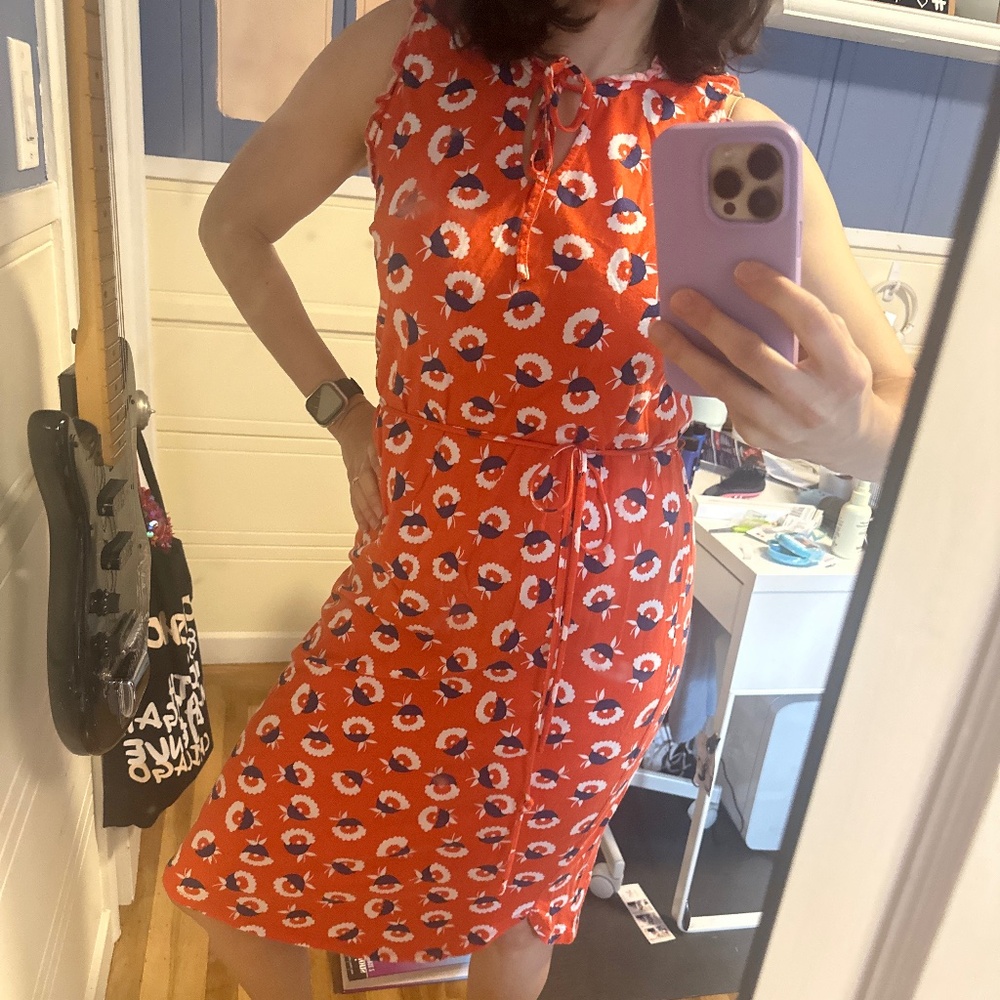 Colorful Boden Dress size 8